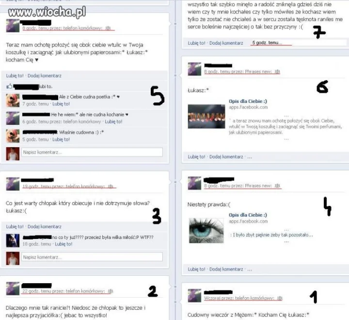 Wiocha na facebooku
