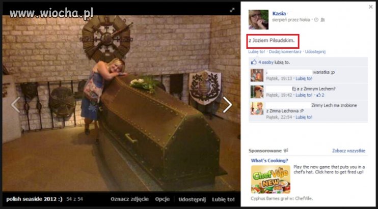 "z Joziem Pilsudskim"