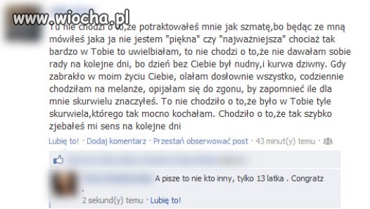 13 latki XXI wieku...