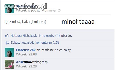 No niech mija już drugi !!!