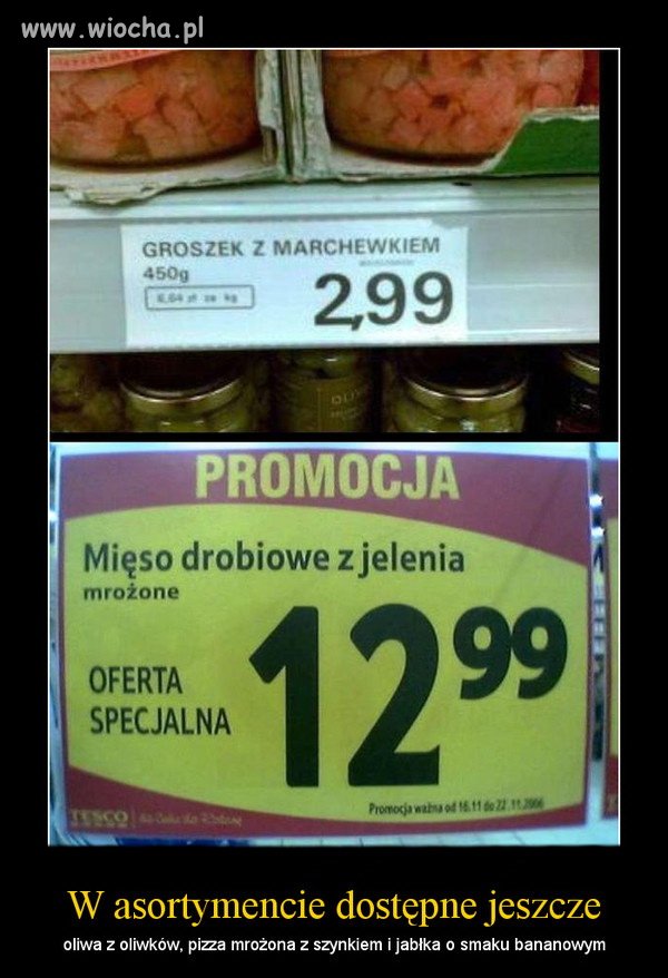 Tymczasem w supermarkecie Tesco