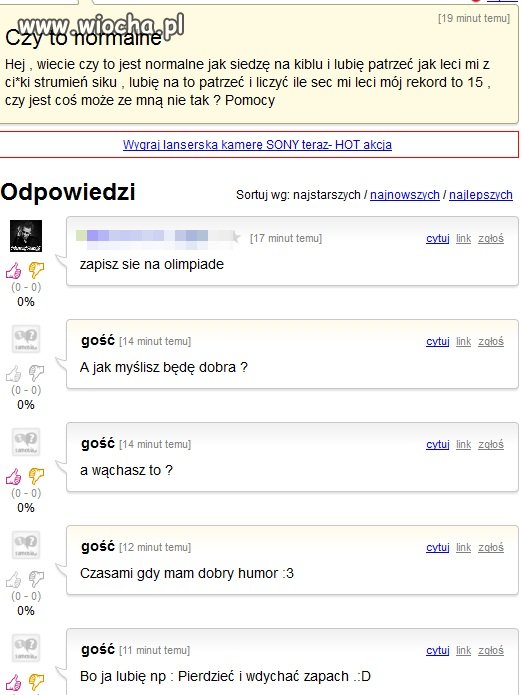 Nie ma to jak głupie pytanie i mądra odpowiedź