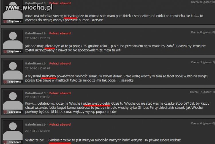 Jak to mówią: "kozak w necie, *** w świecie"