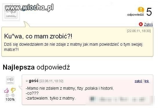 I jak to powiedzieć mamie ? 