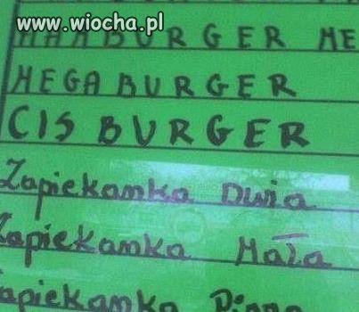 Burger dla leśnika