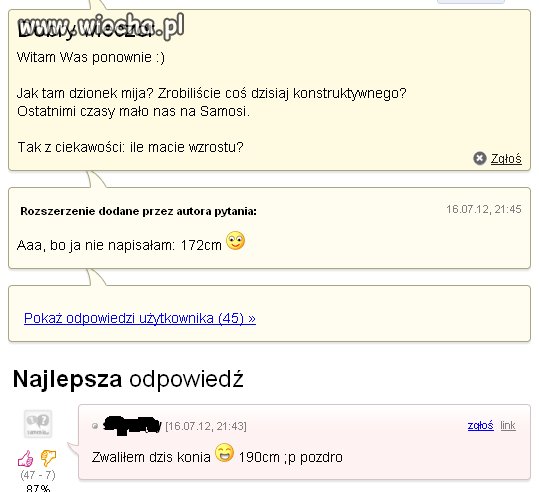 Szczerość jest najważniejsza 