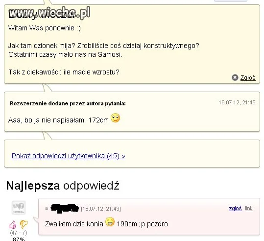 Szczerość jest najważniejsza 