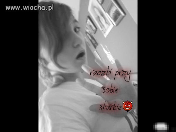 Rączki przy sobie skarbie... 