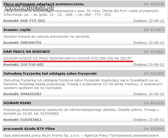 Znam się na "żeczy"