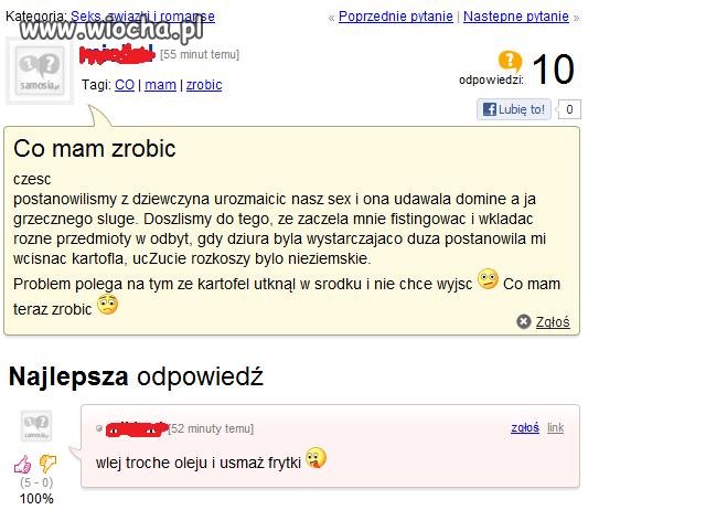 Co ja mam zrobić...