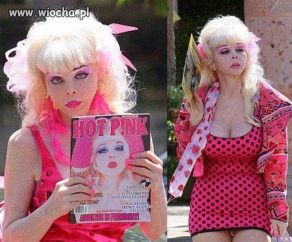 54-letnia "babcia" Barbie.