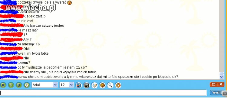 Bardzo szczery nastolatek.