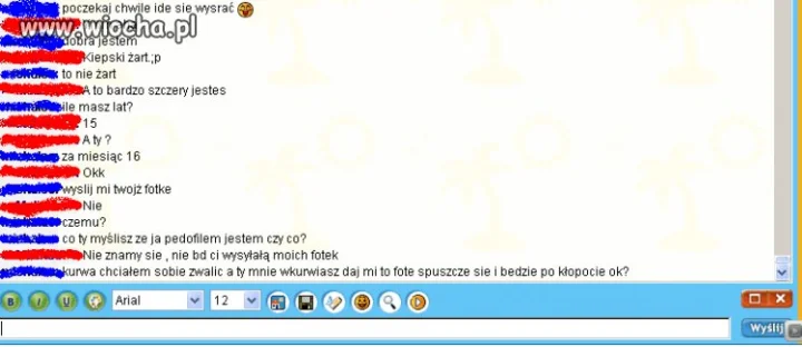 Bardzo szczery nastolatek.