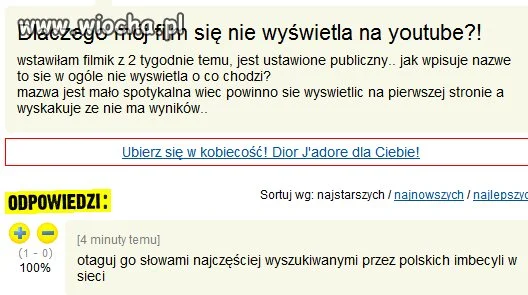 Szczerość w internecie 