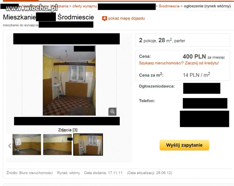 "Mieszkanie" w śródmieściu