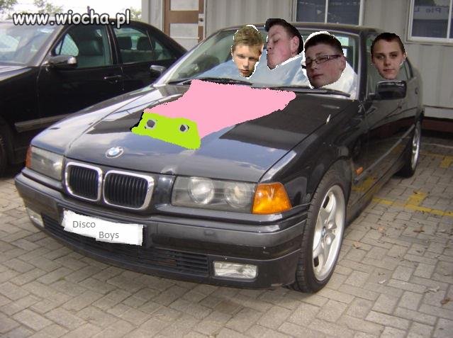 Cwaniaki w BMW