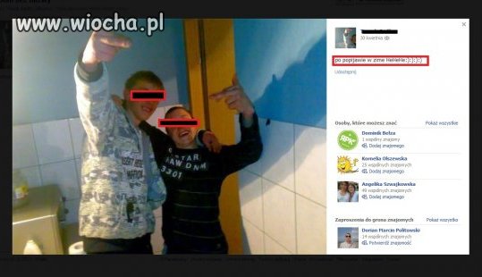 17-latek z 15-latkiem-"po popijawie w zimie hehehehe:)"