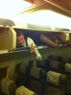 Tak odpoczywały stewardessy w jednej z tanich
