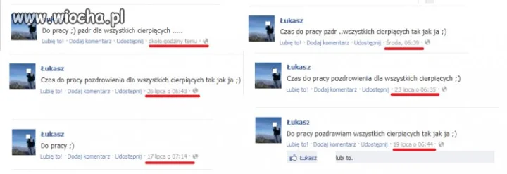Pozdrowienia dla wszystkich cierpiących!