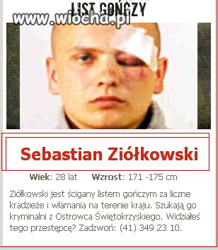 Listo gończy za kradzieże i włamania??