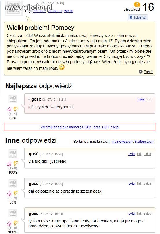 Ciąża z psem...
