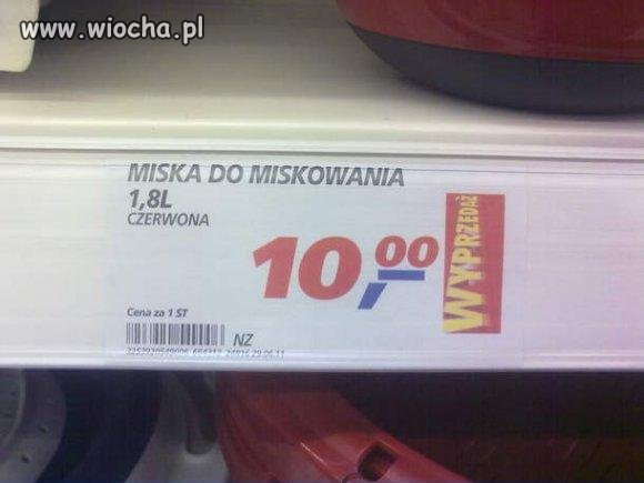 Miska do miskowania