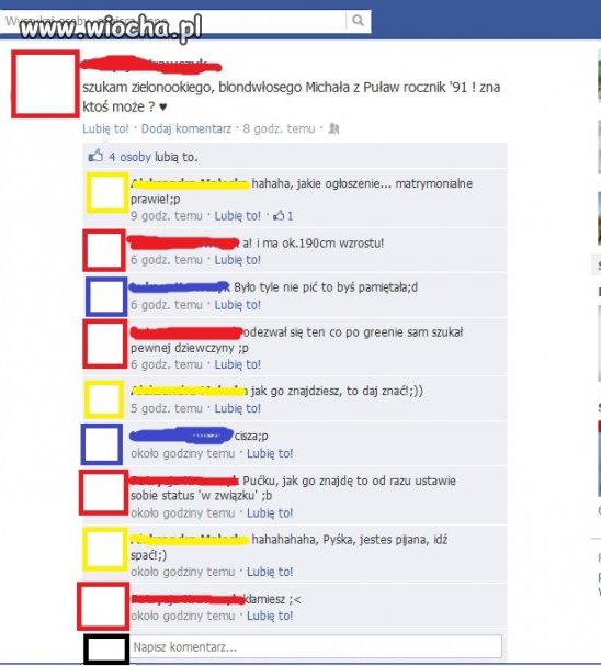 Szukam chłopaka...