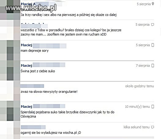 Niewyżyty napaleniec.