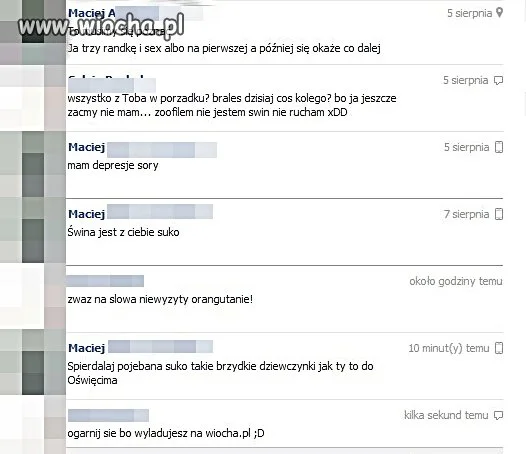 Niewyżyty napaleniec.