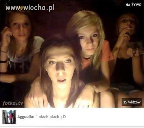 Gimbaza o 2 w nocy na fotce