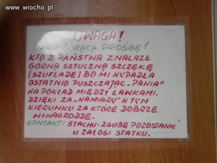 Na pokładzie statku.