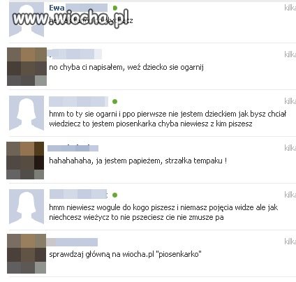Początkująca piosenkarka i jej ortografia.