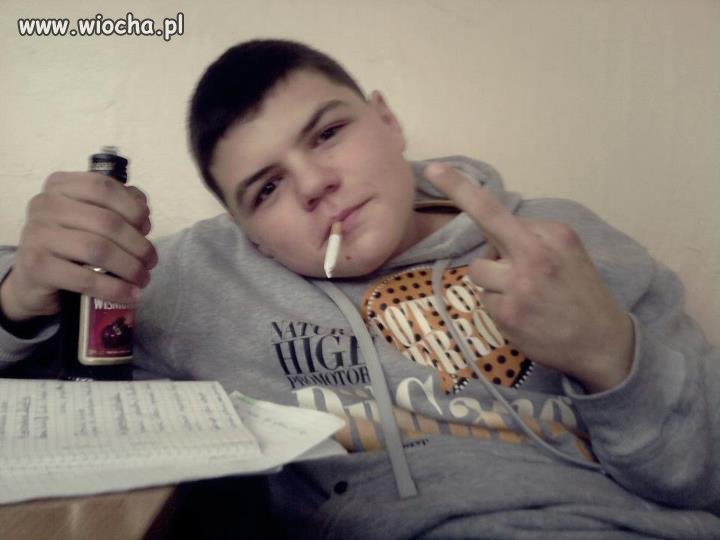 "takie tam na lekcji"