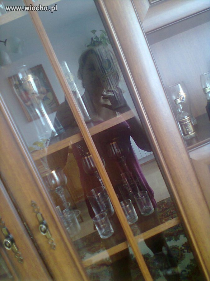 Nie mam lustra w domu to sobie zrobie focie 