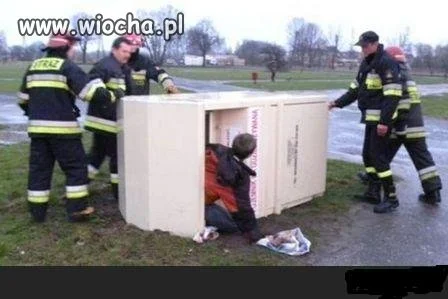 No to wpadł