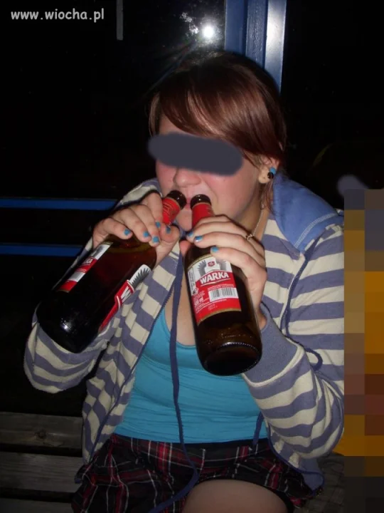Mam 14 lat i popijam sobie warke