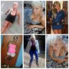 Mmm...jaka jestem sexi...solarka+tleniony blond