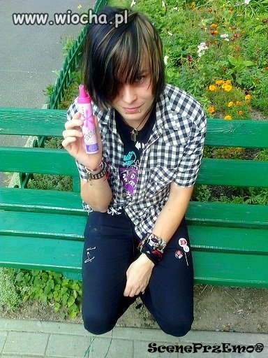 Hahahha piękny EMO