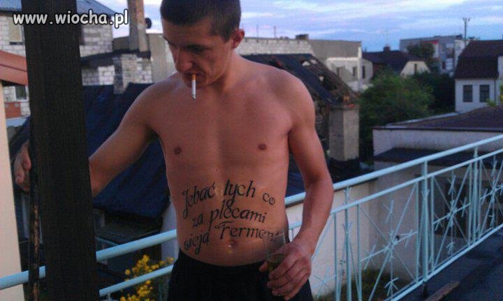 Prawdziwy gangsta.
