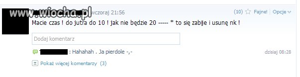 Szantaż XXI wieku. 