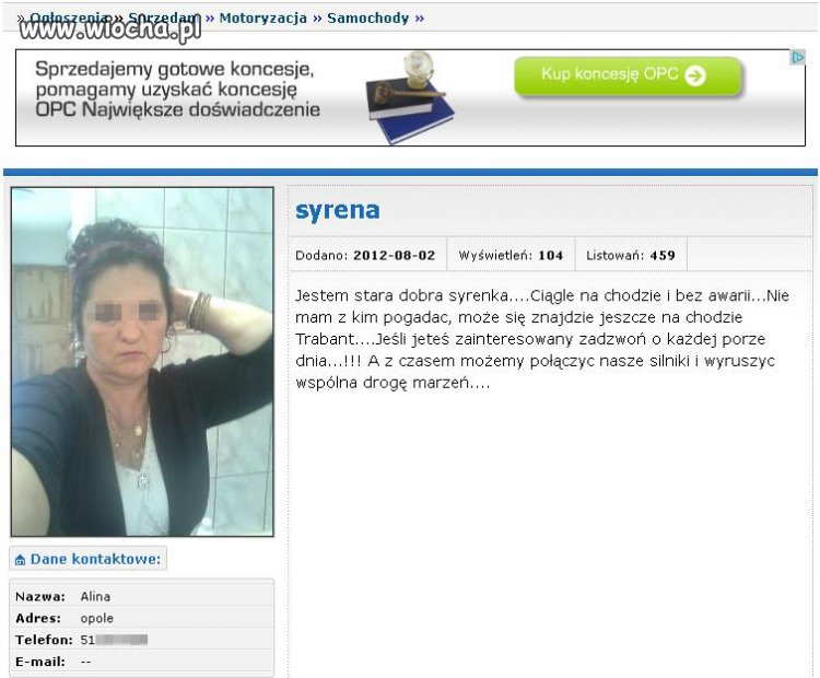 Stara dobra syrenka... Ciągle na chodzie