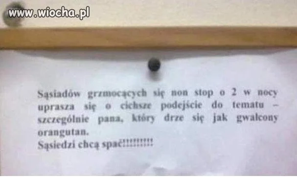 Sąsiedzka prośba
