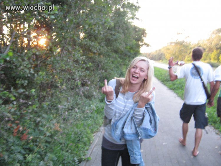 I jeszcze ten napis na fb...