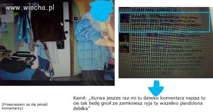 11-latek przeklina na fejsie