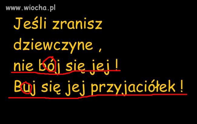 B"u"j się jej 
