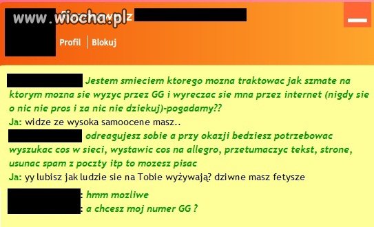 Nie ma to jak wysoka samoocena...