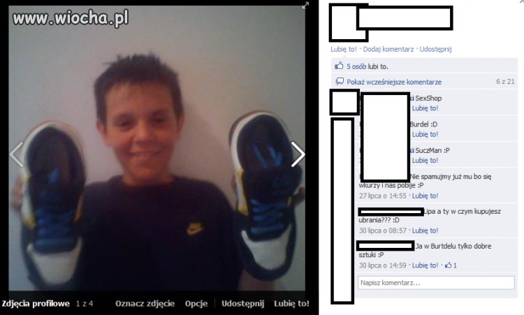 Lans na buty na fejsie