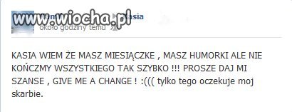 Ech, te upublicznianie uczuć na fejsie...