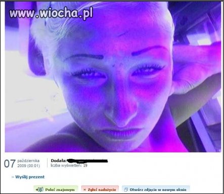 Solarium jak widać... 