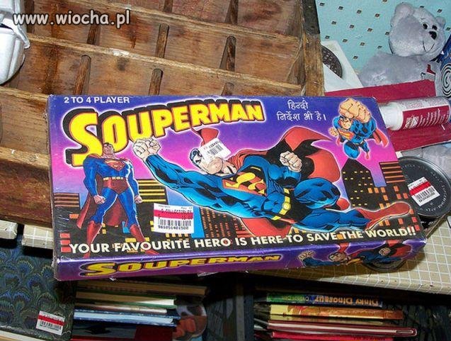 Souperman-Człowiek zupa